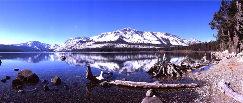 First Snow, Mt Tellac, Fallen Leaf Lake.