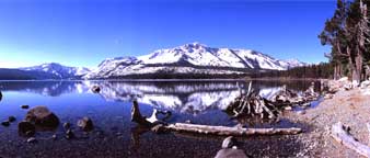 First Snow, Mt Tellac, Fallen Leaf Lake.