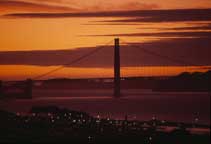 Golden gate Sunset.